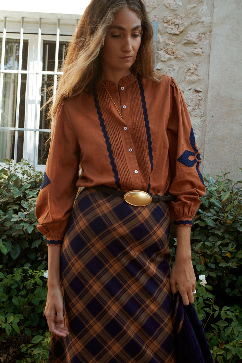 Leonor Blouse Caramel