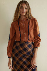 Leonor Blouse Caramel