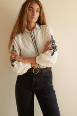 Lisa Blouse Ecru