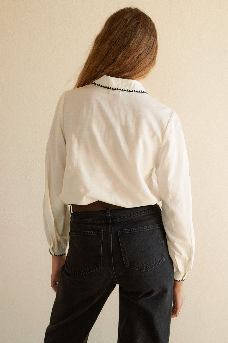 Lisa Blouse Ecru