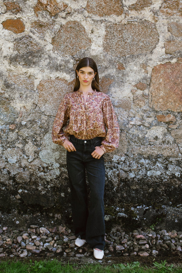 Blusa Vanessa Ocre