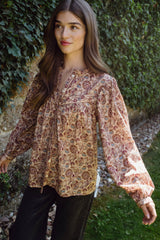 Blusa Vanessa Ocre