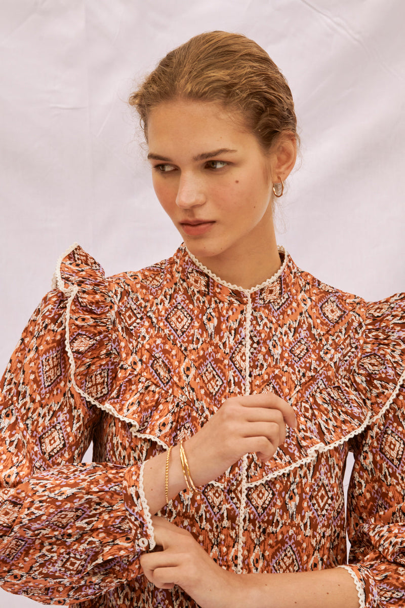 Blusa Dorothy ikat
